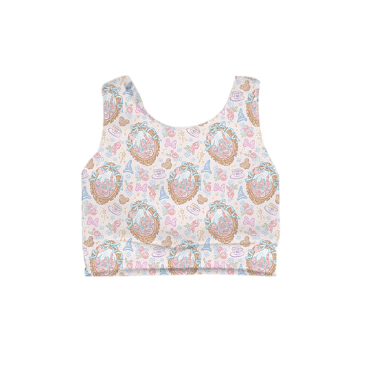 KIDS Crop Tank - MOST Magical Day CASTLE