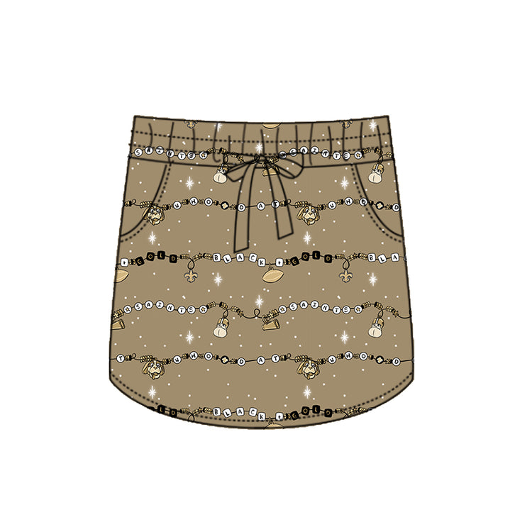 KIDS Scuba Tennis Skort - Saints