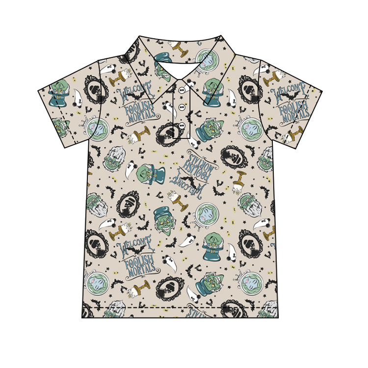 Boy's Performance Button Up - Foolish Mortals