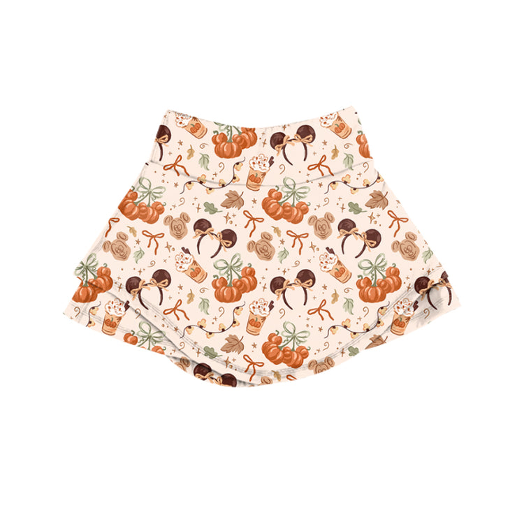 ADULT Skort - Pumpkin Spice