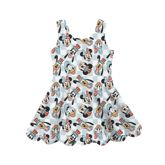 ADULT Scalloped Tank Dress - USA