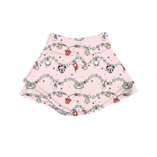 KIDS Skort - Merry Bracelet Baubles