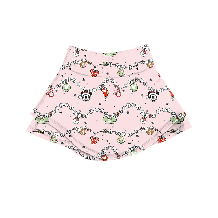 KIDS Skort - Merry Bracelet Baubles