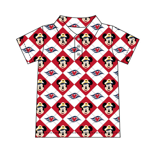 Men's Performance Button Up - Cruise Checkers PREORDER
