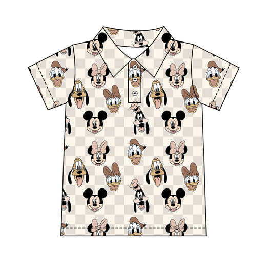 Men's Performance Button Up - Boho Checkers PREORDER