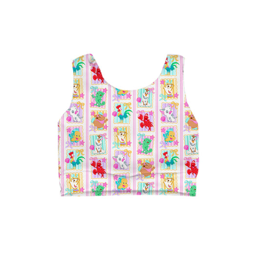 ADULT Crop Tank - Silly Sidekicks