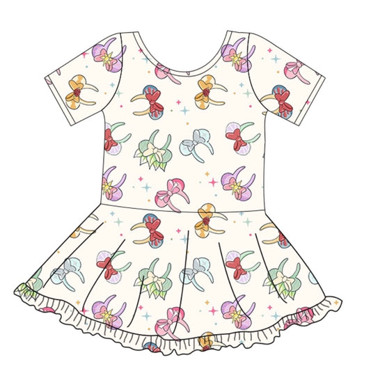 KIDS Park Essential TWIRL Dress - All Ears