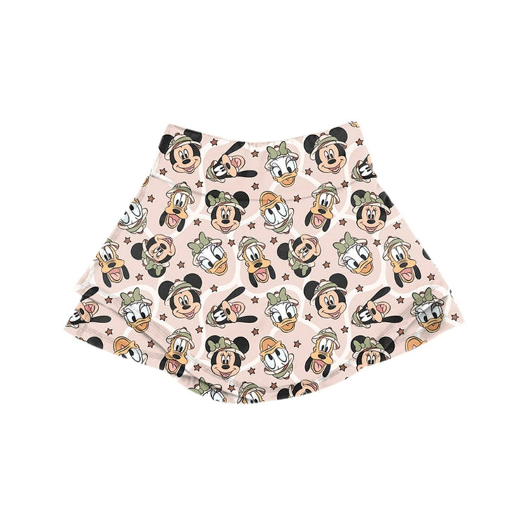 KIDS Skort - Safari Friends