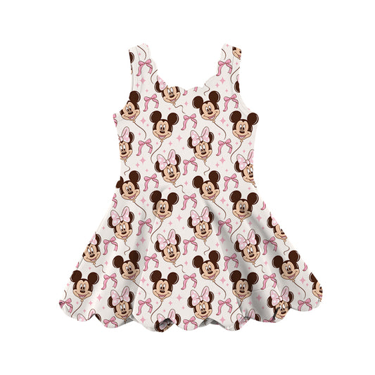 ADULT Scalloped Tank Dress - Pink Party Celebrations