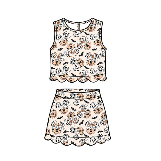 ADULT Scallop Set Tank + Skort - Mummy Magic