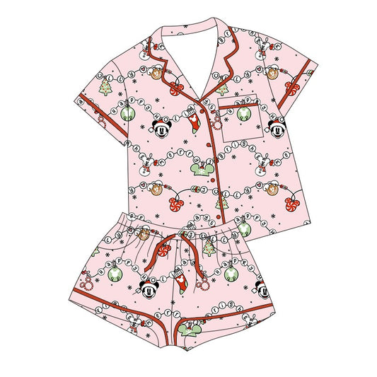 ADULT Bamboo Lounge Set - Merry Magical Baubles PREORDER