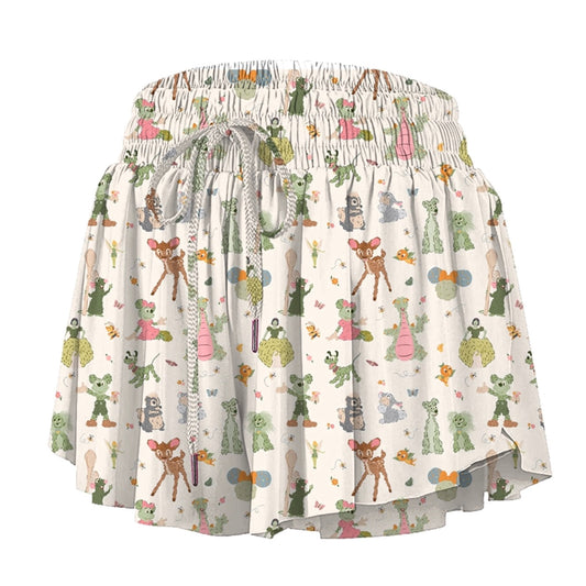 ADULT Butterfly Shorts - Flower + Garden