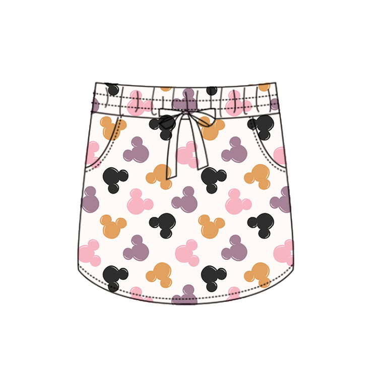 ADULT Scuba Tennis Skort - Spooky Magic Mouse