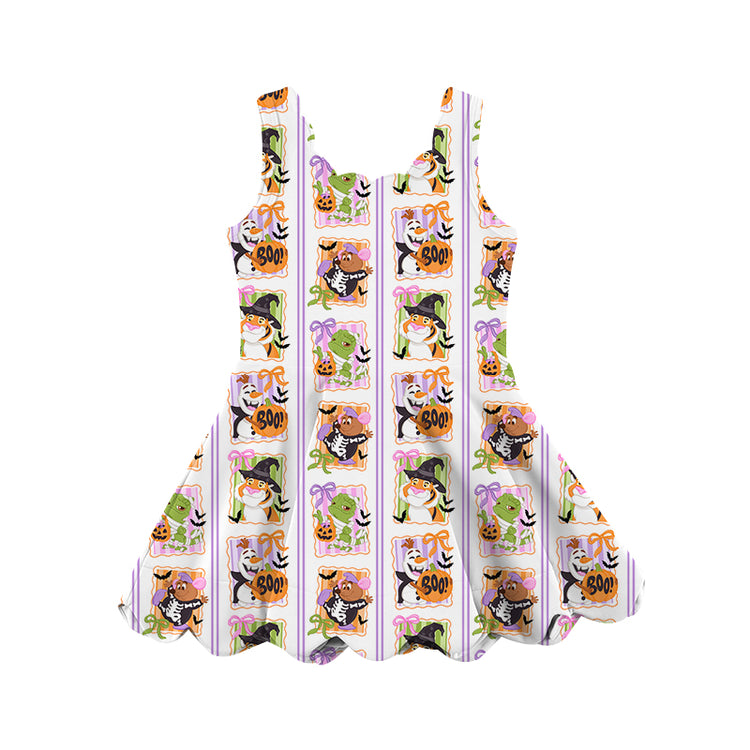 KIDS Scalloped Dress - Spooky Sidekicks PREORDER