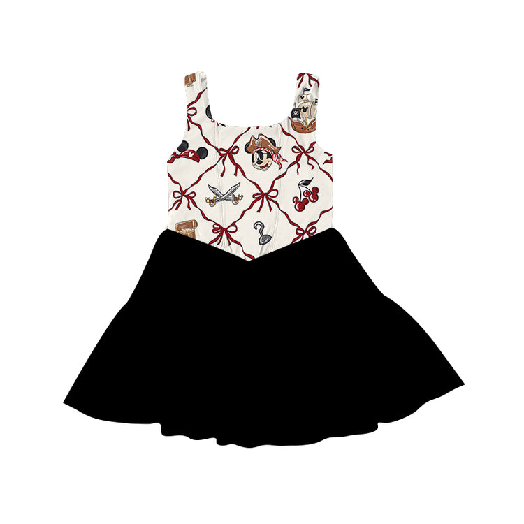 ADULT Mesh Dress - Pirate Bows PREORDER