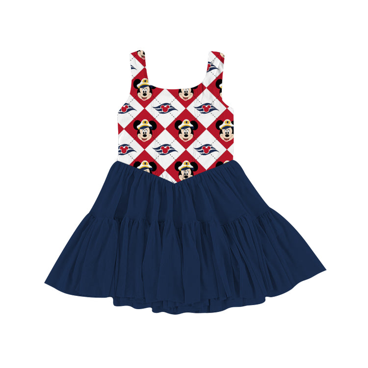 ADULT Mesh Dress - Cruise Checkers PREORDER