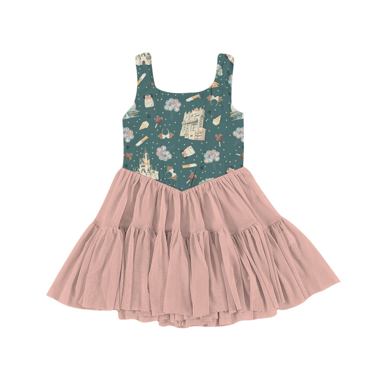 ADULT Mesh Dress - Park Day GREEN PREORDER