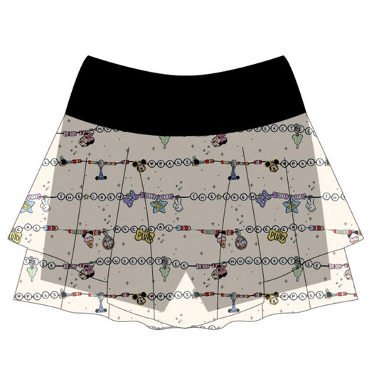 ADULT Mesh Magic Skort -CLASSIC PALS Bracelet Baubles