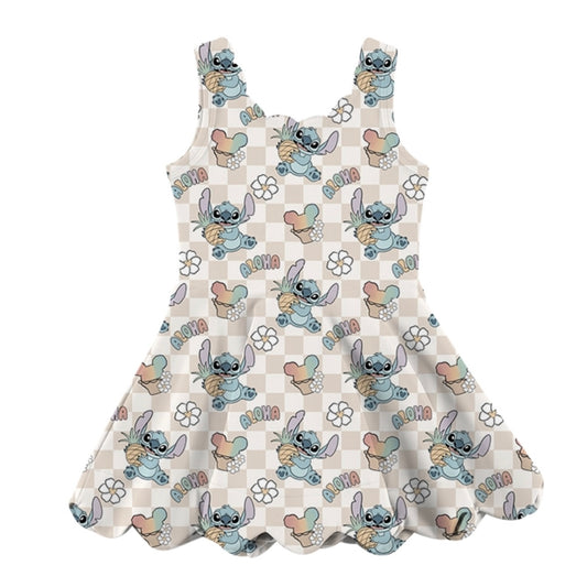 ADULT Scalloped Tank Dress - Aloha Stitch