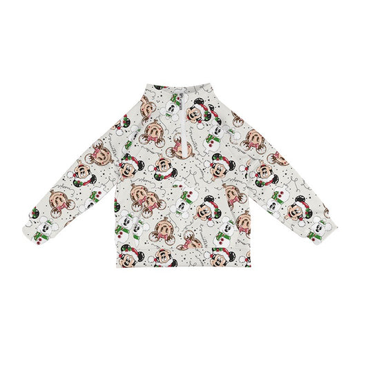 ADULT Quarter Zip Pullover - Merry Main Street Balloons PREORDER