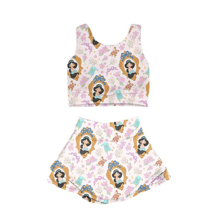KIDS Crop + Skort Set - Jewel Queen PREORDER