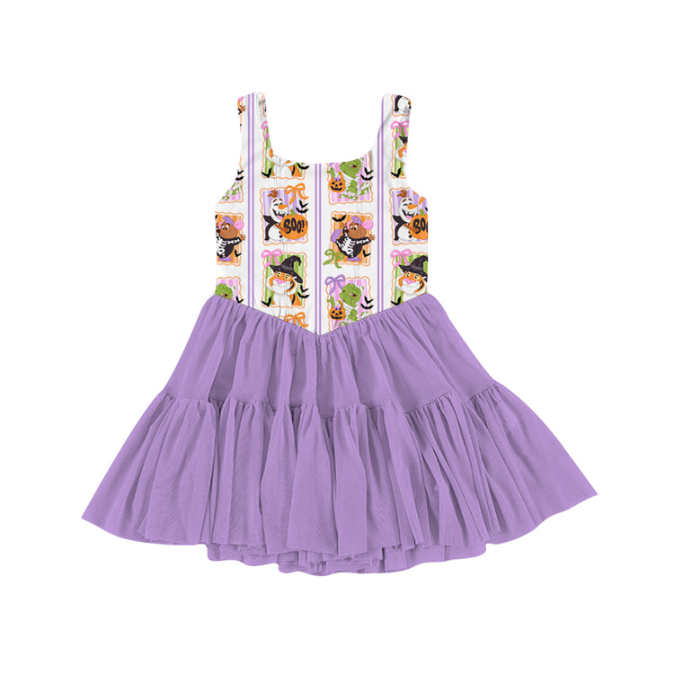 KIDS Mesh Tank Dress - Spooky Sidekicks PREORDER