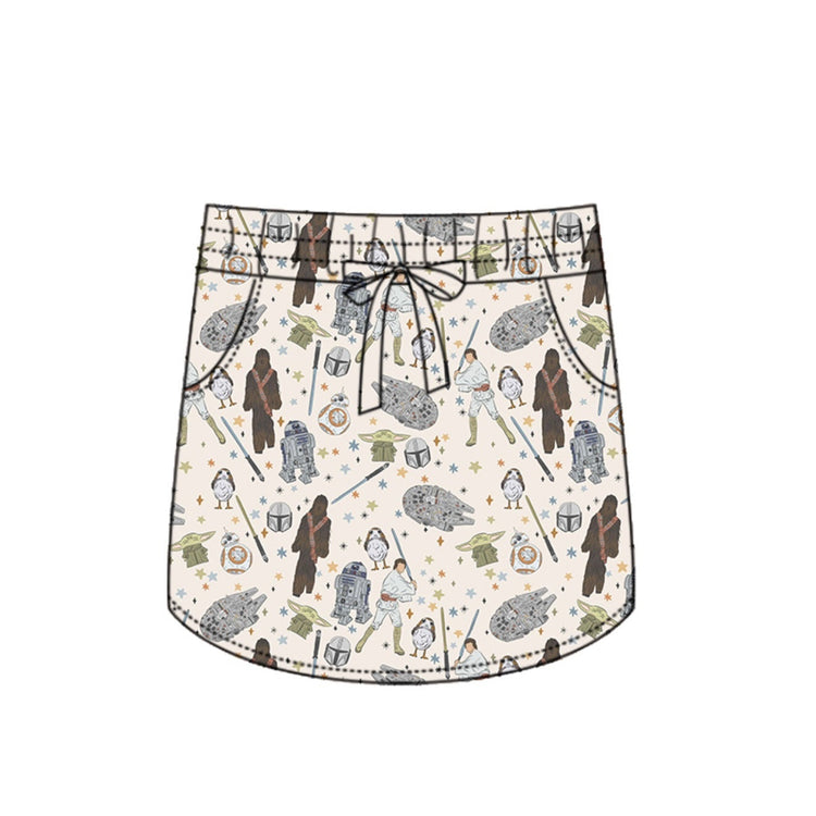KIDS Tennis Skort - Boho Galaxy