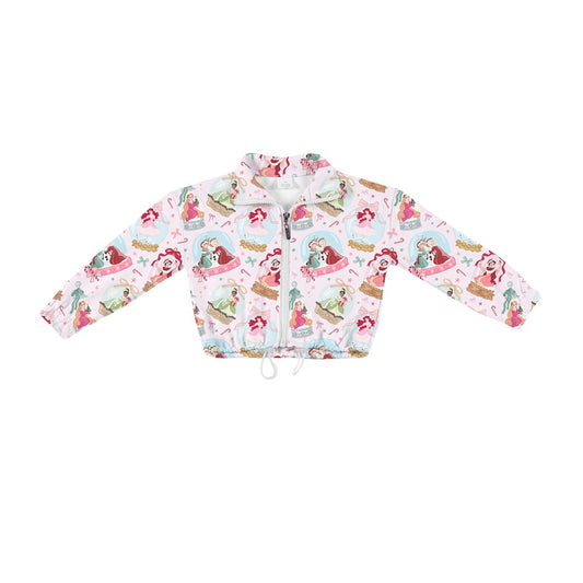 KIDS Zip Up Pullover - Wonderland Snowglobes PREORDER