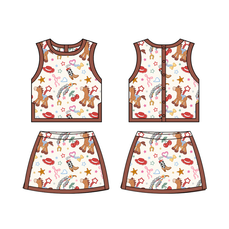KIDS Colorblock  Set - Cowgirl Era PREORDER