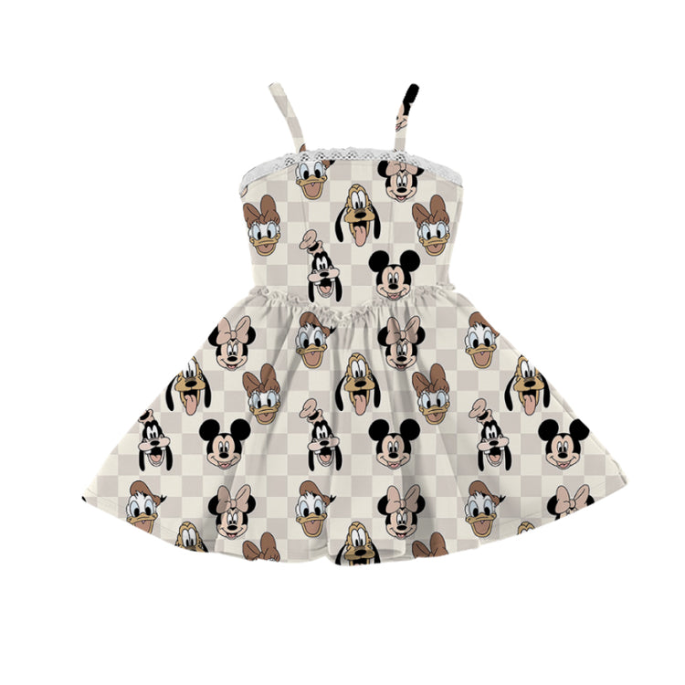 KIDS Twirl Dress - Boho Checkers PREORDER