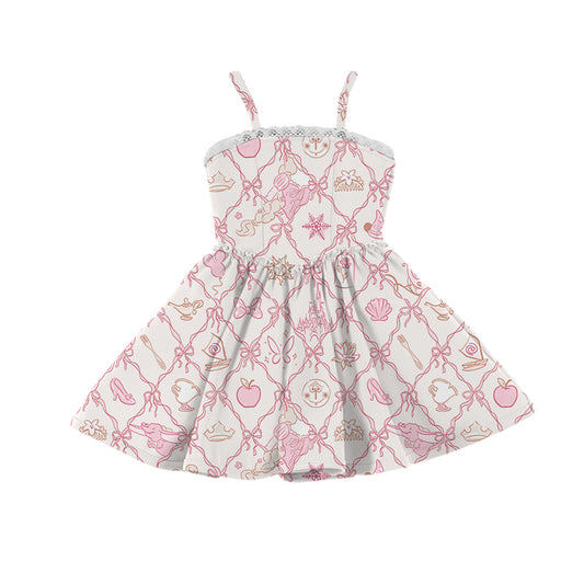 KIDS Twirl Dress - Pink Icons PREORDER