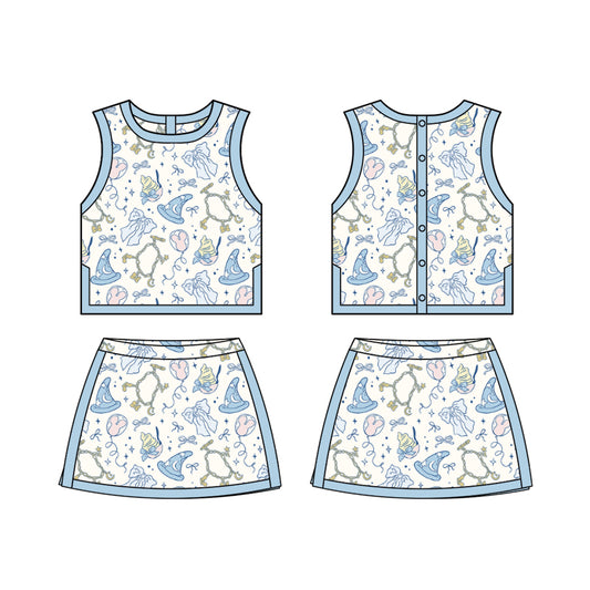 ADULT Colorblock Tank + Skort Set - Charmed Sorcerer