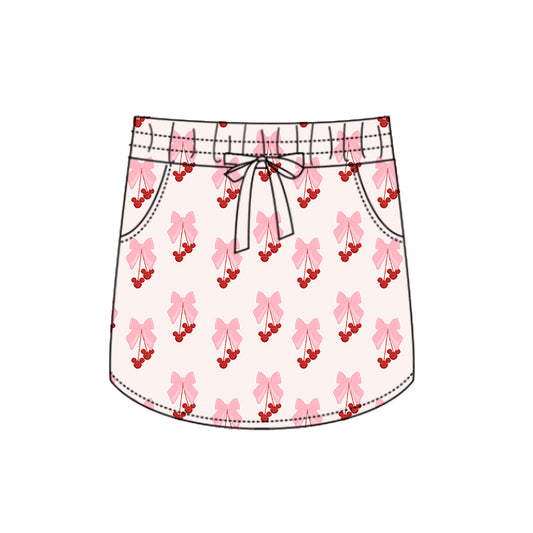 KIDS Scuba Tennis Skort - Merry Magical Jingle Bells