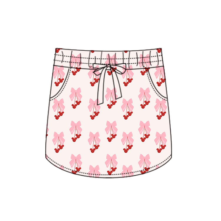 ADULT Scuba Tennis Skort - Merry Magical Jingle Bells