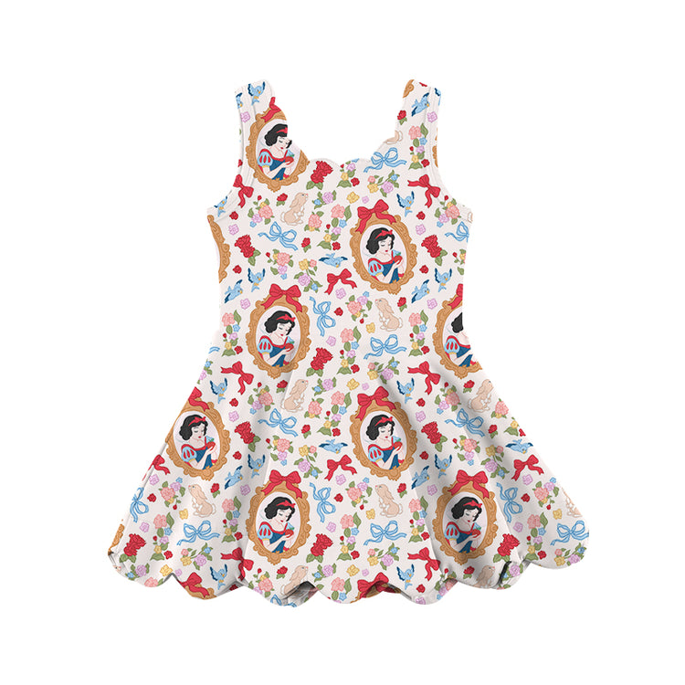 KIDS Scalloped Tank Dress - Fairest of them All