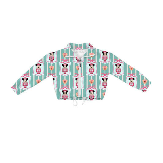 KIDS Zip Up Pullover - Girly Nutcracker PREORDER