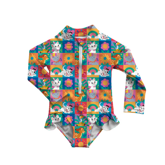 Rash Guard Swimsuit - Main Character Energy