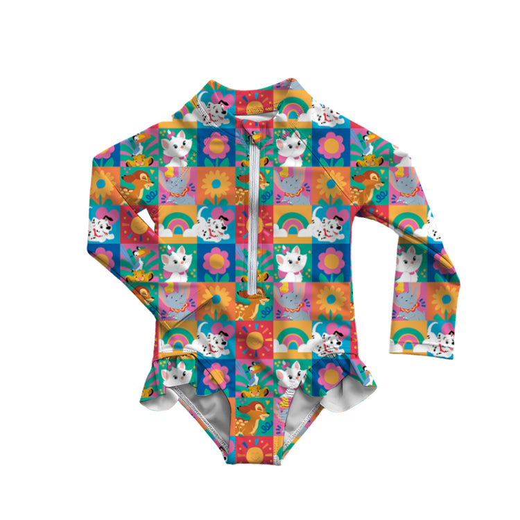 Rash Guard Swimsuit - Main Character Energy