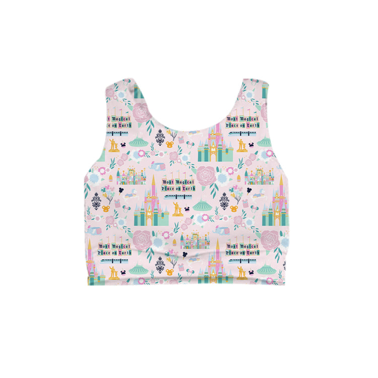 KIDS Crop Tank - Spring Fling