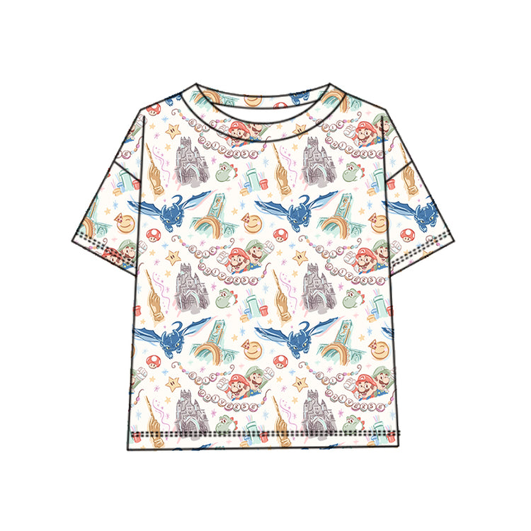 KIDS Boxy Oversized Tee -  Epic Adventures