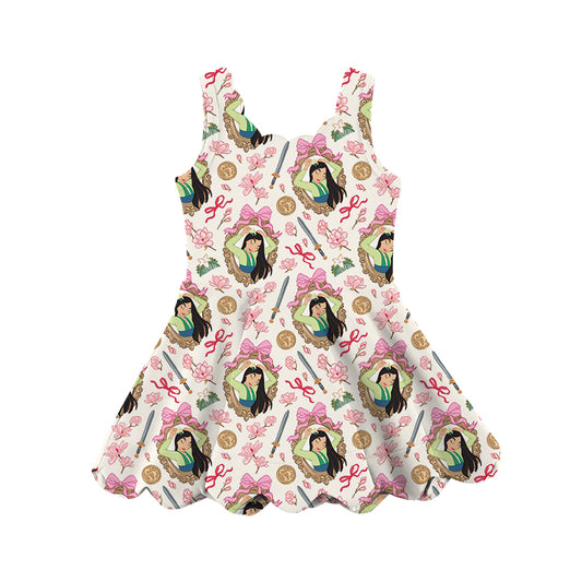 ADULT Scalloped Tank Dress - Warrior Within PREORDER