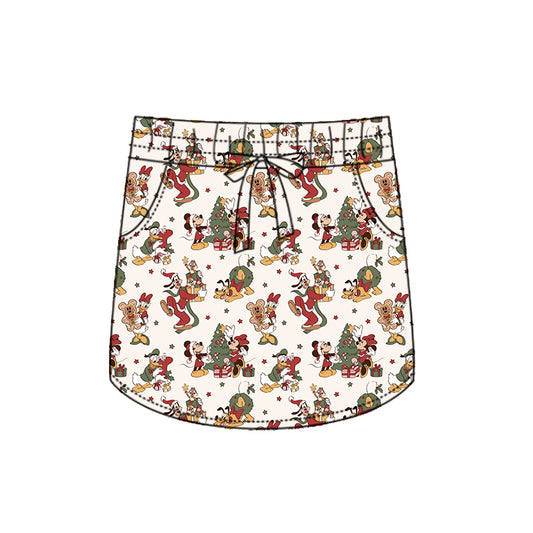 KIDS Scuba Tennis Skort - Magical Night Before Christmas