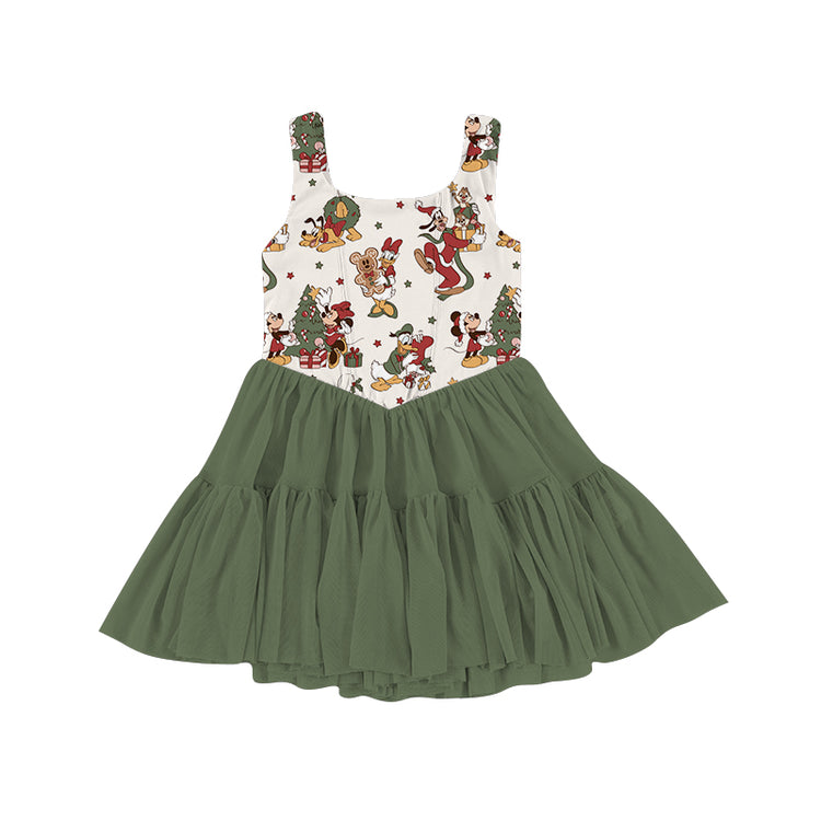 KIDS Mesh Tank Dress - Magical Night Before Christmas