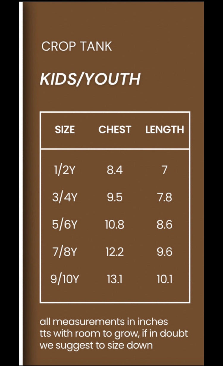 KIDS Crop + Skort Set - Warrior Within PREORDER