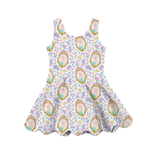 ADULT Scalloped Tank Dress - Ice Queen