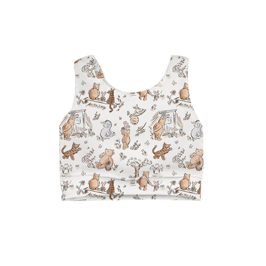 ADULT Crop Tank - Hundred Acre Magic