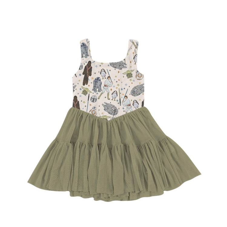 ADULT Mesh Tank Dress - Boho Galaxy