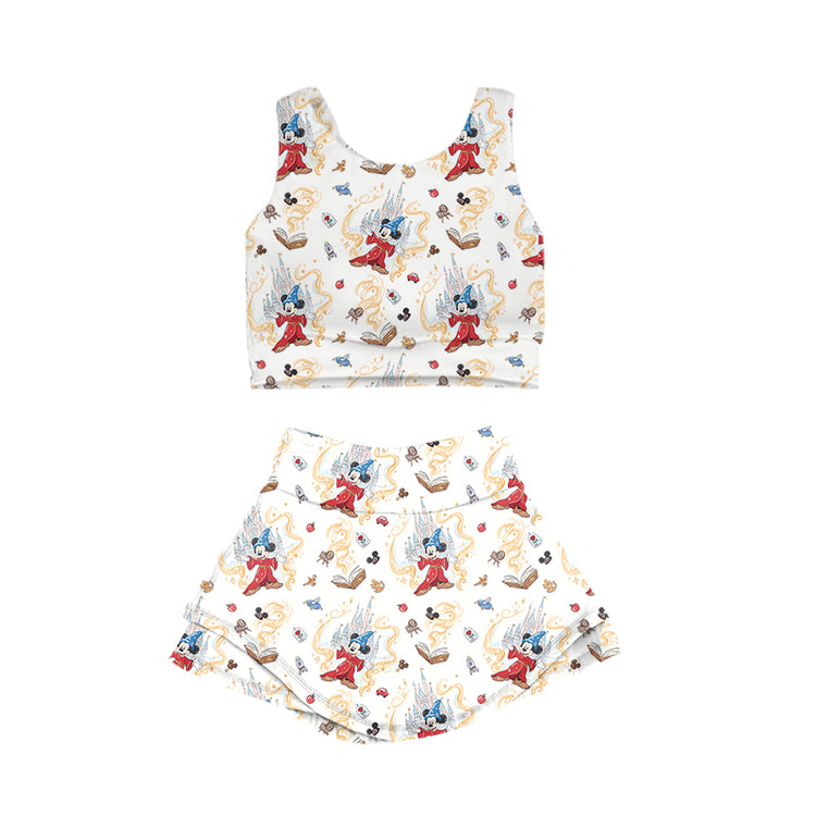 KIDS Crop + Skort Set - Sorcerer