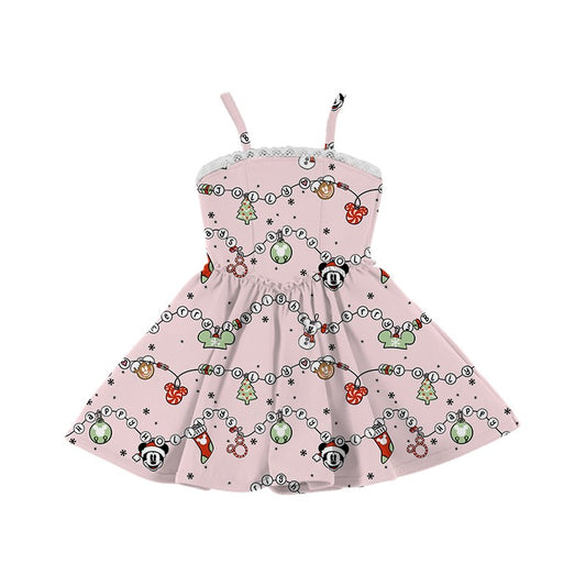 KIDS Twirl Dress - Merry Magical Baubles PREORDER