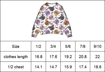 KIDS V Neck Scuba Pullover - Characters in Costume